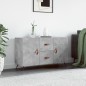 vidaXL Aparador de madera de ingeniería gris hormigón 100x36x60 cm vidaXL Aparador de madera de ingeniería gris hormigón 100x36x60 cm