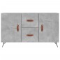 vidaXL Aparador de madera de ingeniería gris hormigón 100x36x60 cm vidaXL Aparador de madera de ingeniería gris hormigón 100x36x60 cm
