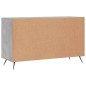 vidaXL Aparador de madera de ingeniería gris hormigón 100x36x60 cm vidaXL Aparador de madera de ingeniería gris hormigón 100x36x60 cm