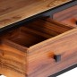 vidaXL Mueble para TV de madera maciza reciclada 120x30x40 cm vidaXL Mueble para TV de madera maciza reciclada 120x30x40 cm