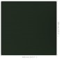 vidaXL Alfombra para tienda de campaña HDPE verde oscuro 400x400 cm vidaXL Alfombra para tienda de campaña HDPE verde oscuro 400x400 cm
