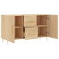 vidaXL Aparador de madera de ingeniería roble Sonoma 100x36x60 cm vidaXL Aparador de madera de ingeniería roble Sonoma 100x36x60 cm