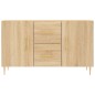vidaXL Aparador de madera de ingeniería roble Sonoma 100x36x60 cm vidaXL Aparador de madera de ingeniería roble Sonoma 100x36x60 cm