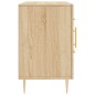 vidaXL Aparador de madera de ingeniería roble Sonoma 100x36x60 cm vidaXL Aparador de madera de ingeniería roble Sonoma 100x36x60 cm