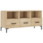 vidaXL Mueble de TV madera de ingeniería roble Sonoma 102x36x50 cm vidaXL Mueble de TV madera de ingeniería roble Sonoma 102x36x50 cm