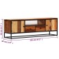 vidaXL Mueble para TV de madera maciza reciclada 120x30x40 cm vidaXL Mueble para TV de madera maciza reciclada 120x30x40 cm