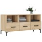 vidaXL Mueble de TV madera de ingeniería roble Sonoma 102x36x50 cm vidaXL Mueble de TV madera de ingeniería roble Sonoma 102x36x50 cm