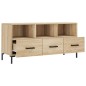 vidaXL Mueble de TV madera de ingeniería roble Sonoma 102x36x50 cm vidaXL Mueble de TV madera de ingeniería roble Sonoma 102x36x50 cm