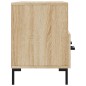 vidaXL Mueble de TV madera de ingeniería roble Sonoma 102x36x50 cm vidaXL Mueble de TV madera de ingeniería roble Sonoma 102x36x50 cm