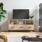 vidaXL Mueble de TV madera de ingeniería roble Sonoma 102x36x50 cm vidaXL Mueble de TV madera de ingeniería roble Sonoma 102x36x50 cm