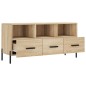 vidaXL Mueble de TV madera de ingeniería roble Sonoma 102x36x50 cm vidaXL Mueble de TV madera de ingeniería roble Sonoma 102x36x50 cm