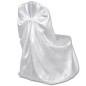 Set de 6 Fundas blancas para sillas, banquetes y bodas