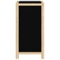 vidaXL Aparador de madera contrachapada negro 62x38x75 cm vidaXL Aparador de madera contrachapada negro 62x38x75 cm