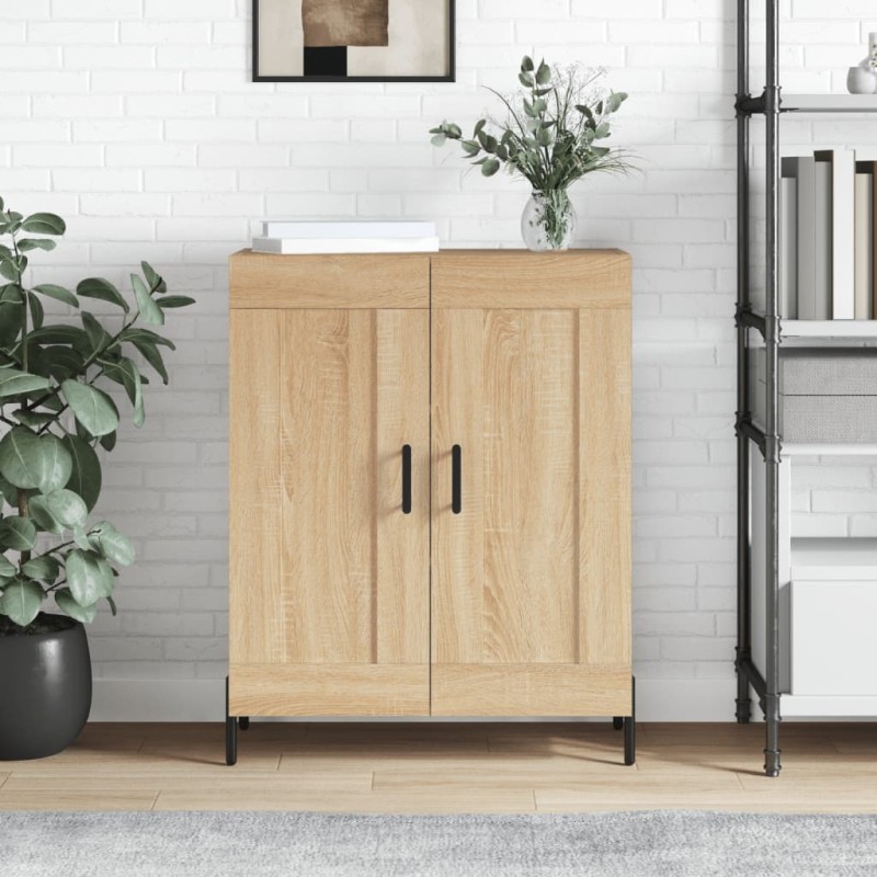 vidaXL Aparador de madera de ingeniería roble Sonoma 69,5x34x90 cm vidaXL Aparador de madera de ingeniería roble Sonoma 69,5x34x90 cm
