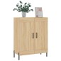 vidaXL Aparador de madera de ingeniería roble Sonoma 69,5x34x90 cm vidaXL Aparador de madera de ingeniería roble Sonoma 69,5x34x90 cm