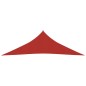 vidaXL Toldo de vela HDPE rojo 160 g/m² 4x4x5,8 m vidaXL Toldo de vela HDPE rojo 160 g/m² 4x4x5,8 m