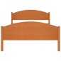 vidaXL Estructura de cama madera maciza pino marrón miel 120x200 cm vidaXL Estructura de cama madera maciza pino marrón miel 120x200 cm
