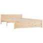 vidaXL Estructura de cama madera maciza 120x200 cm vidaXL Estructura de cama madera maciza 120x200 cm