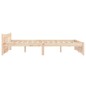 vidaXL Estructura de cama madera maciza 120x200 cm vidaXL Estructura de cama madera maciza 120x200 cm