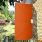 vidaXL Toldo lateral plegable terraza color terracota 300x150 cm vidaXL Toldo lateral plegable terraza color terracota 300x150 cm