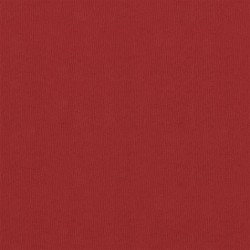 vidaXL Toldo para balcón de tela oxford rojo 120x500 cm