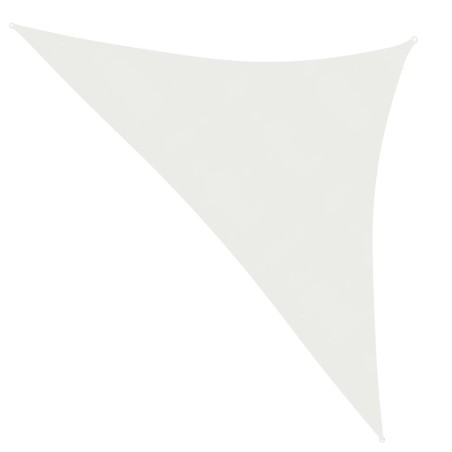 vidaXL Toldo de vela blanco HDPE 160 g/m² 4x4x5,8 m