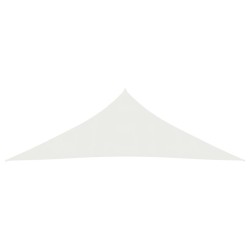 vidaXL Toldo de vela blanco HDPE 160 g/m² 4x4x5,8 m