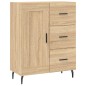 vidaXL Aparador de madera de ingeniería roble Sonoma 69,5x34x90 cm vidaXL Aparador de madera de ingeniería roble Sonoma 69,5x34x90 cm