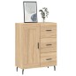 vidaXL Aparador de madera de ingeniería roble Sonoma 69,5x34x90 cm vidaXL Aparador de madera de ingeniería roble Sonoma 69,5x34x90 cm