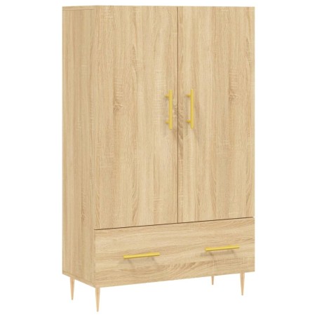 vidaXL Aparador alto madera de ingeniería roble Sonoma 69,5x31x115 cm