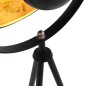 vidaXL Lámpara de pie negro y dorado E27 31 cm vidaXL Lámpara de pie negro y dorado E27 31 cm