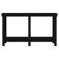 vidaXL Banco de trabajo de madera maciza de pino negro 140x50x80 cm vidaXL Banco de trabajo de madera maciza de pino negro 140x50x80 cm