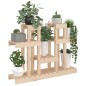 vidaXL Soporte para plantas madera maciza de pino 104,5x25x77,5 cm vidaXL Soporte para plantas madera maciza de pino 104,5x25x77,5 cm