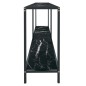 vidaXL Mesa consola vidrio templado negro 160x35x75,5 cm vidaXL Mesa consola vidrio templado negro 160x35x75,5 cm
