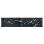 vidaXL Mesa consola vidrio templado negro 160x35x75,5 cm vidaXL Mesa consola vidrio templado negro 160x35x75,5 cm