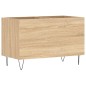 vidaXL Mueble discos madera contrachapada roble Sonoma 74,5x38x48 cm vidaXL Mueble discos madera contrachapada roble Sonoma 74,5x38x48 cm