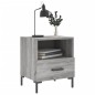 vidaXL Mesitas noche 2 uds madera ingeniería gris Sonoma 40x35x47,5 cm vidaXL Mesitas noche 2 uds madera ingeniería gris Sonoma 40x35x47,5 cm