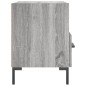vidaXL Mesitas noche 2 uds madera ingeniería gris Sonoma 40x35x47,5 cm vidaXL Mesitas noche 2 uds madera ingeniería gris Sonoma 40x35x47,5 cm