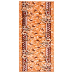 vidaXL Alfombra de pasillo BCF terracota 100x250 cm