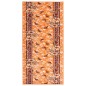 vidaXL Alfombra de pasillo BCF terracota 100x250 cm vidaXL Alfombra de pasillo BCF terracota 100x250 cm