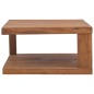 vidaXL Mesa de centro madera maciza de teca 65x65x33 cm vidaXL Mesa de centro madera maciza de teca 65x65x33 cm