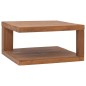 vidaXL Mesa de centro madera maciza de teca 65x65x33 cm vidaXL Mesa de centro madera maciza de teca 65x65x33 cm