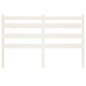vidaXL Cabecero de cama madera maciza de pino blanco 186x4x100 cm