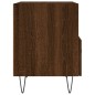 vidaXL Mesita noche 2 uds madera ingeniería marrón roble 40x35x47,5 cm vidaXL Mesita noche 2 uds madera ingeniería marrón roble 40x35x47,5 cm
