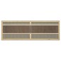 vidaXL Terrario de madera contrachapada 144x46x48 cm vidaXL Terrario de madera contrachapada 144x46x48 cm
