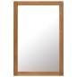 vidaXL Espejo de madera maciza de roble 60x90 cm vidaXL Espejo de madera maciza de roble 60x90 cm