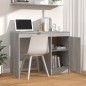 vidaXL Escritorio de madera contrachapada gris Sonoma 100x50x76 cm vidaXL Escritorio de madera contrachapada gris Sonoma 100x50x76 cm