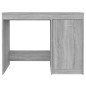 vidaXL Escritorio de madera contrachapada gris Sonoma 100x50x76 cm vidaXL Escritorio de madera contrachapada gris Sonoma 100x50x76 cm