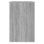 vidaXL Escritorio de madera contrachapada gris Sonoma 100x50x76 cm vidaXL Escritorio de madera contrachapada gris Sonoma 100x50x76 cm