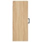 vidaXL Armario de pared roble Sonoma 34,5x34x90 cm